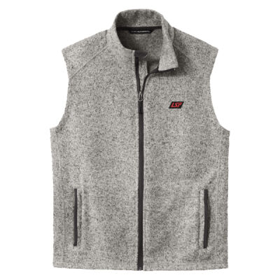 EMB_BR - Sweater Fleece Vest Thumbnail