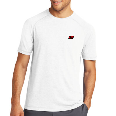 PRINT - PosiCharge ® Tri Blend Wicking Raglan Tee Thumbnail